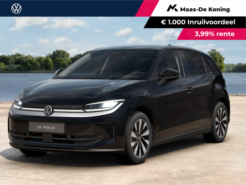 Volkswagen ID. Polo Volkswagen ID. Polo Life First Edition 52 kWh accu, 211 PK · Achteruitrijcamera · Voorstoelen en stuurwiel verwarmd ·
