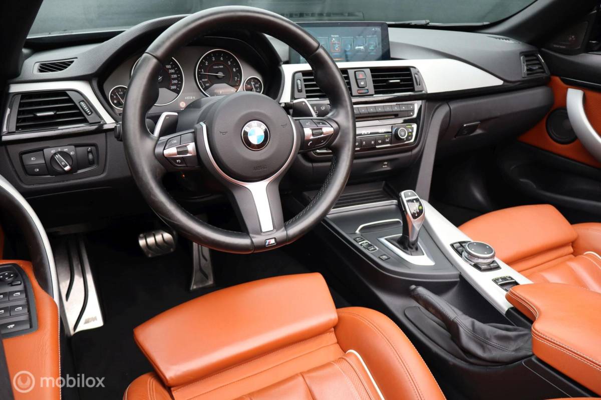BMW 4 Serie BMW 440i Cabrio M-Sport 440pk | M Power&Sound | air collar