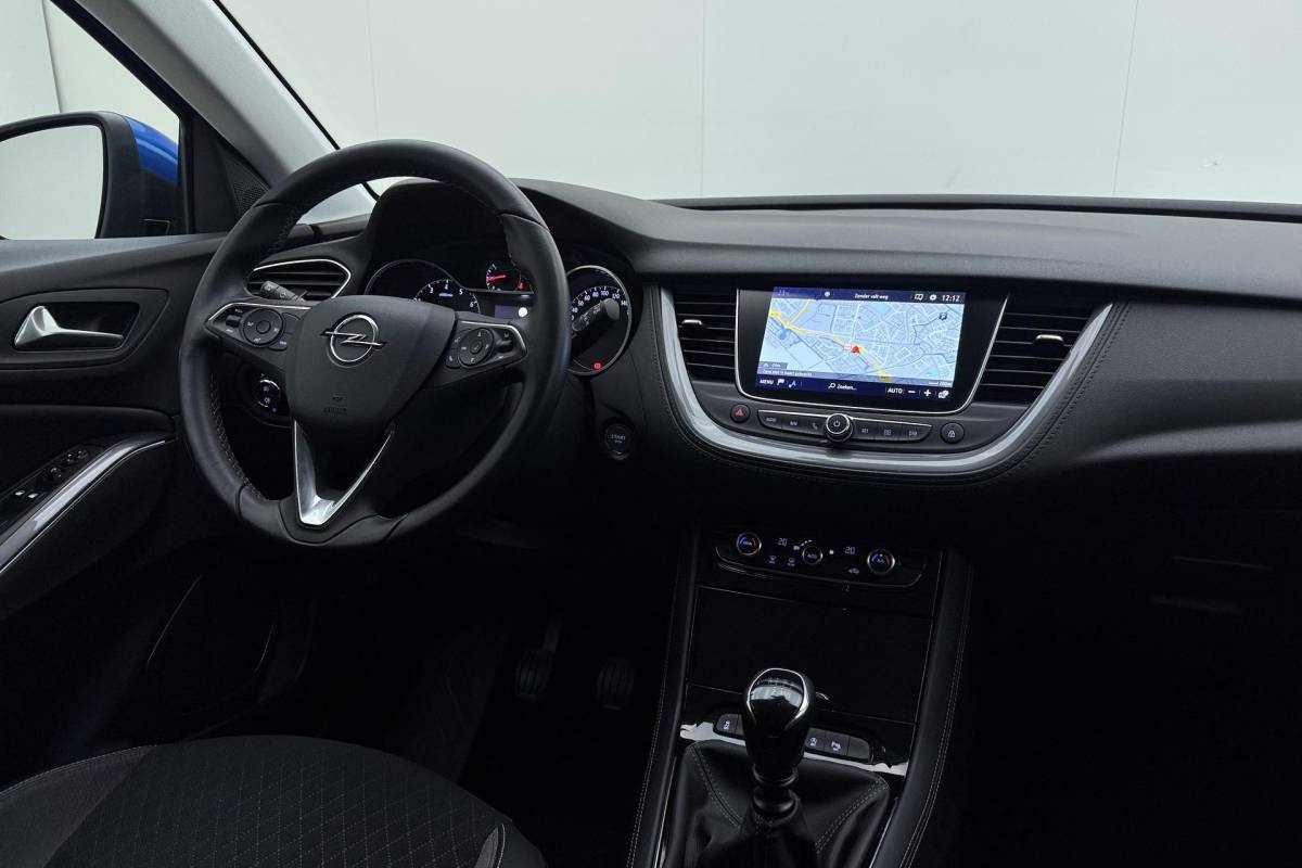 Opel Grandland X Opel Grandland X 1.2 Turbo Business Executive | Electrische achterklep | Navigatie | Camera | Half lederen bekleding | DAB radio | Apple Carplay | Extra getint glas