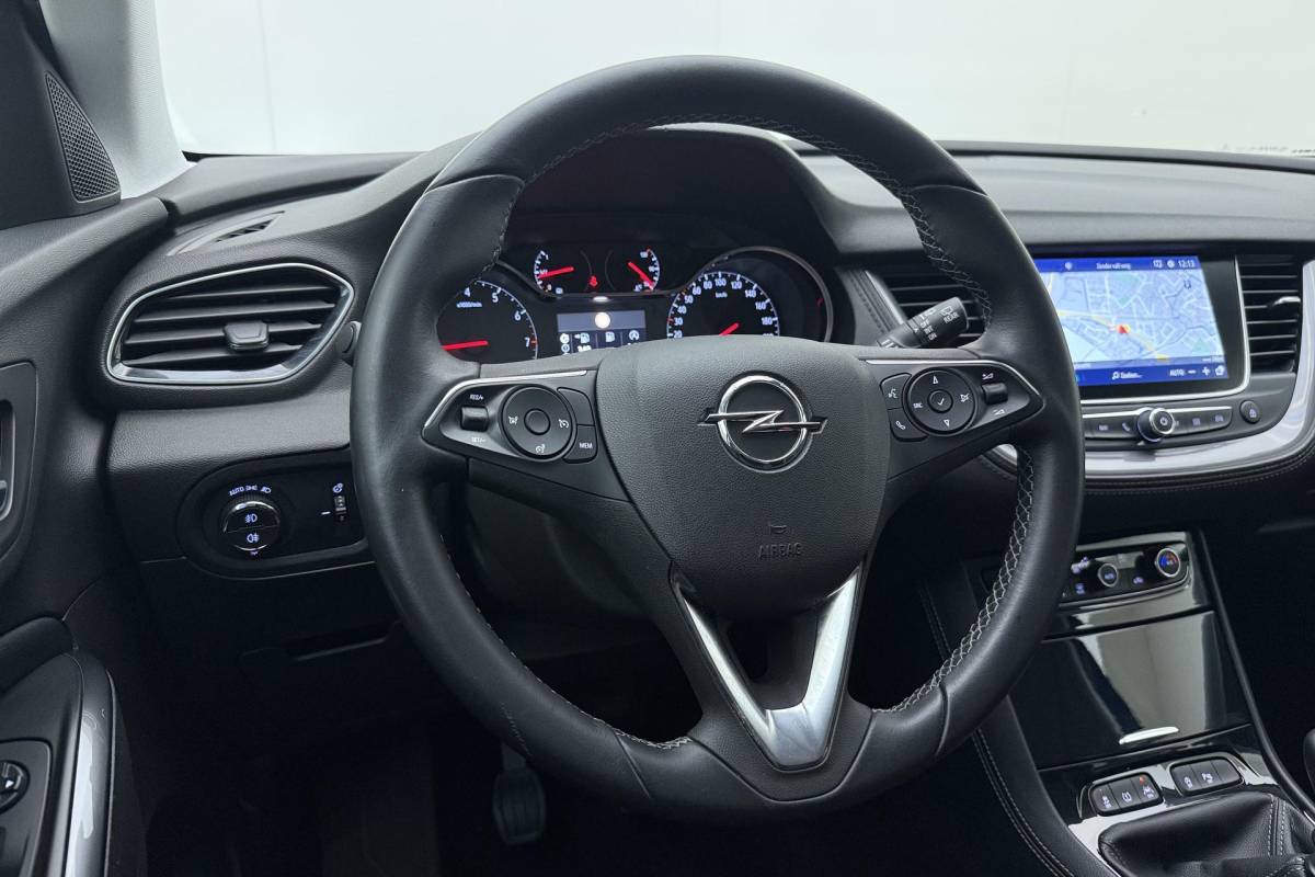 Opel Grandland X Opel Grandland X 1.2 Turbo Business Executive | Electrische achterklep | Navigatie | Camera | Half lederen bekleding | DAB radio | Apple Carplay | Extra getint glas