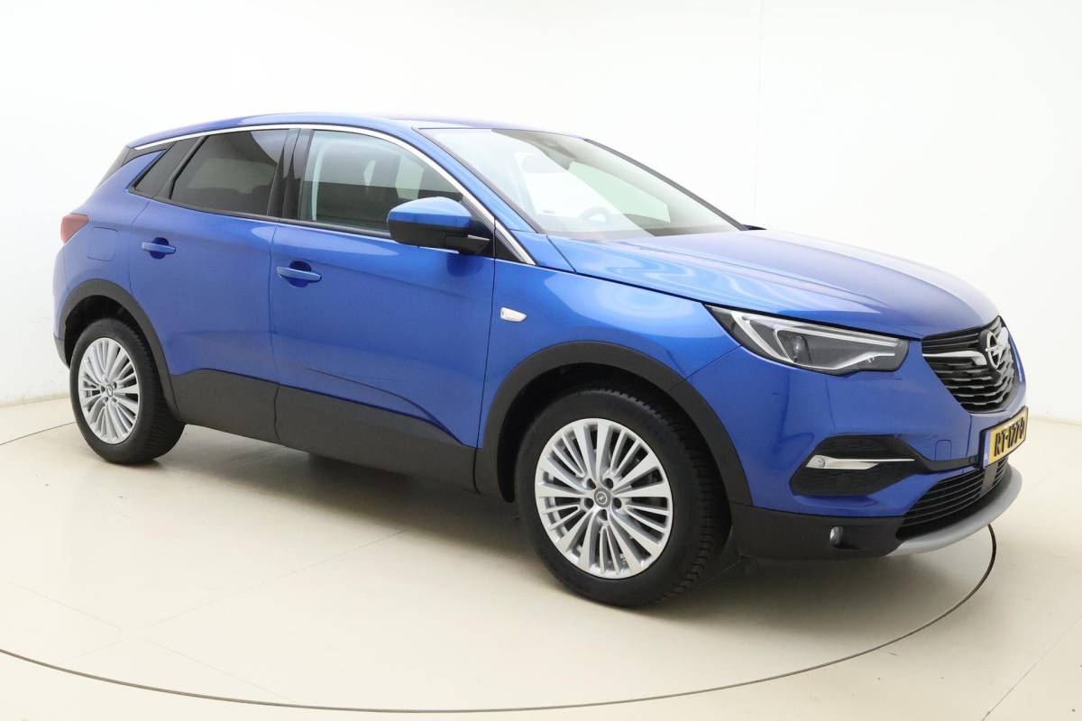 Opel Grandland X Opel Grandland X 1.2 Turbo Business Executive | Electrische achterklep | Navigatie | Camera | Half lederen bekleding | DAB radio | Apple Carplay | Extra getint glas
