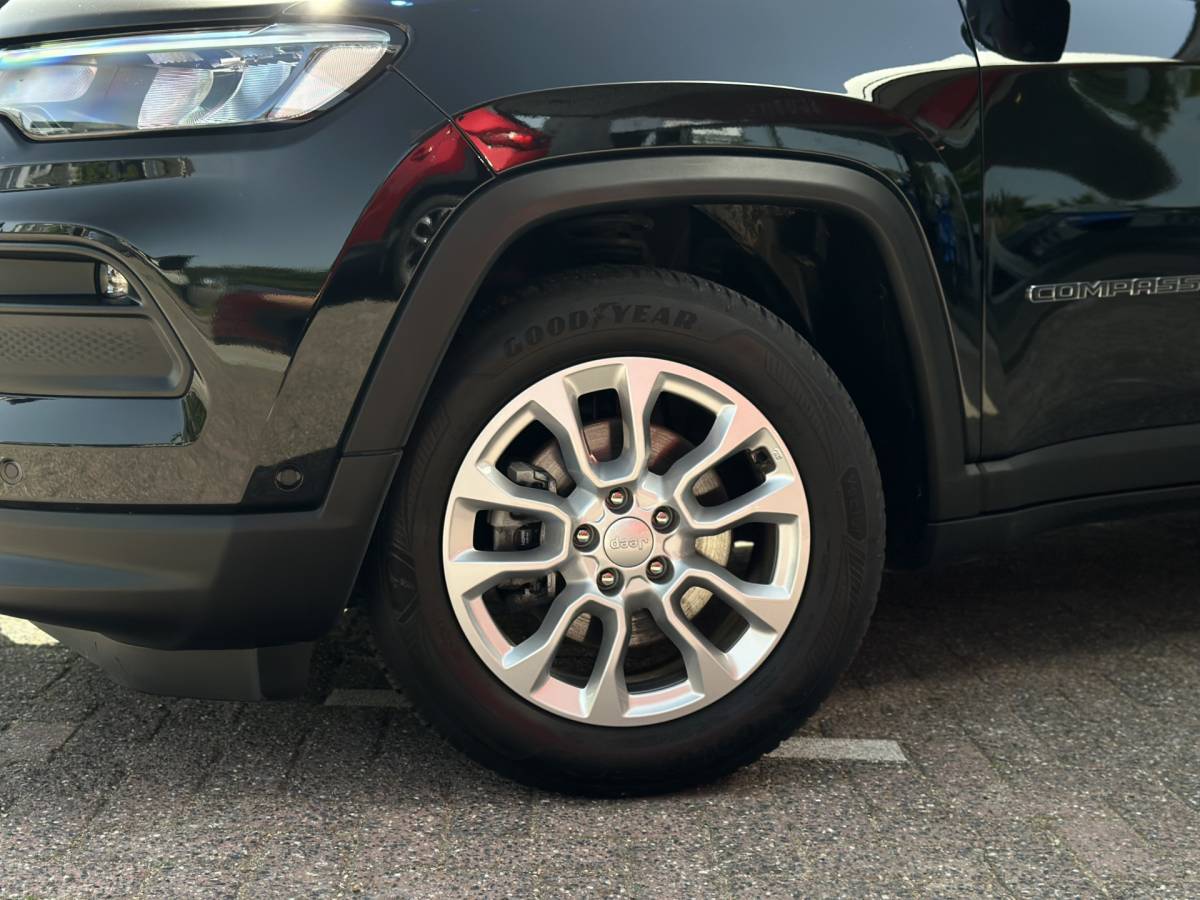 Jeep Compass Jeep Compass 1.5T e-Hybrid Longitude 1450KG trekgewicht/Stoel+stuur verwarming.