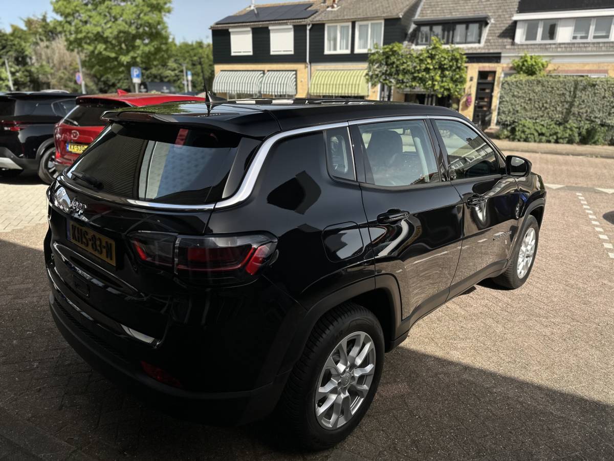 Jeep Compass Jeep Compass 1.5T e-Hybrid Longitude 1450KG trekgewicht/Stoel+stuur verwarming.