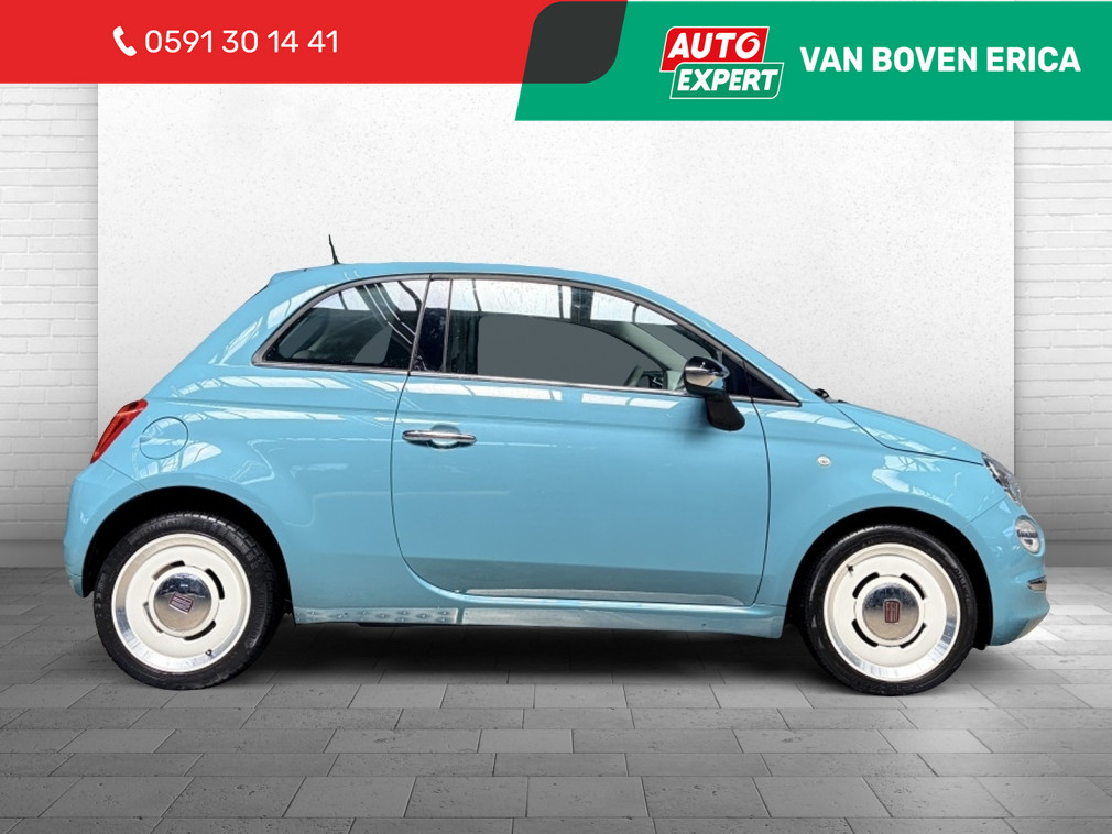 Fiat 500 Fiat 500 0.9 TA Anniversario Vintage ’57 Cruise Panodak Carplay Nav