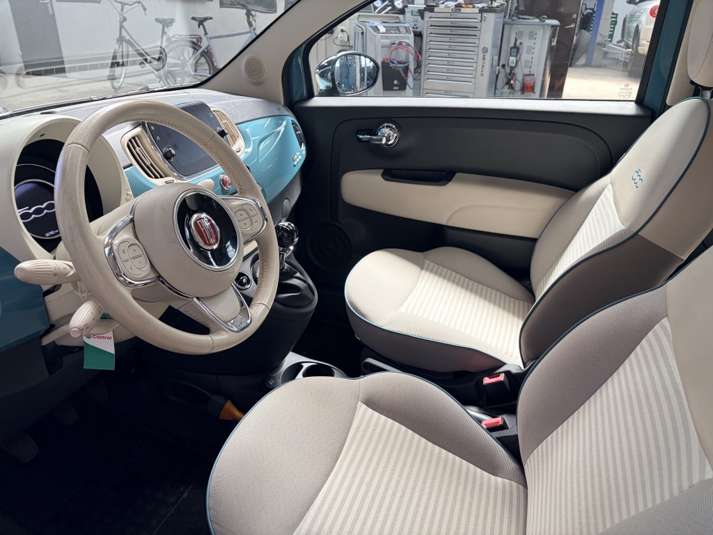 Fiat 500 Fiat 500 0.9 TA Anniversario Vintage ’57 Cruise Panodak Carplay Nav