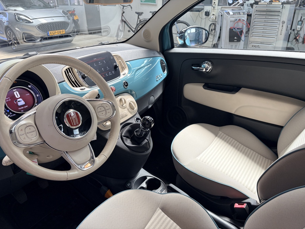 Fiat 500 Fiat 500 0.9 TA Anniversario Vintage ’57 Cruise Panodak Carplay Nav
