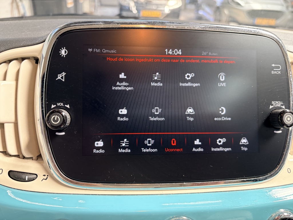 Fiat 500 Fiat 500 0.9 TA Anniversario Vintage ’57 Cruise Panodak Carplay Nav