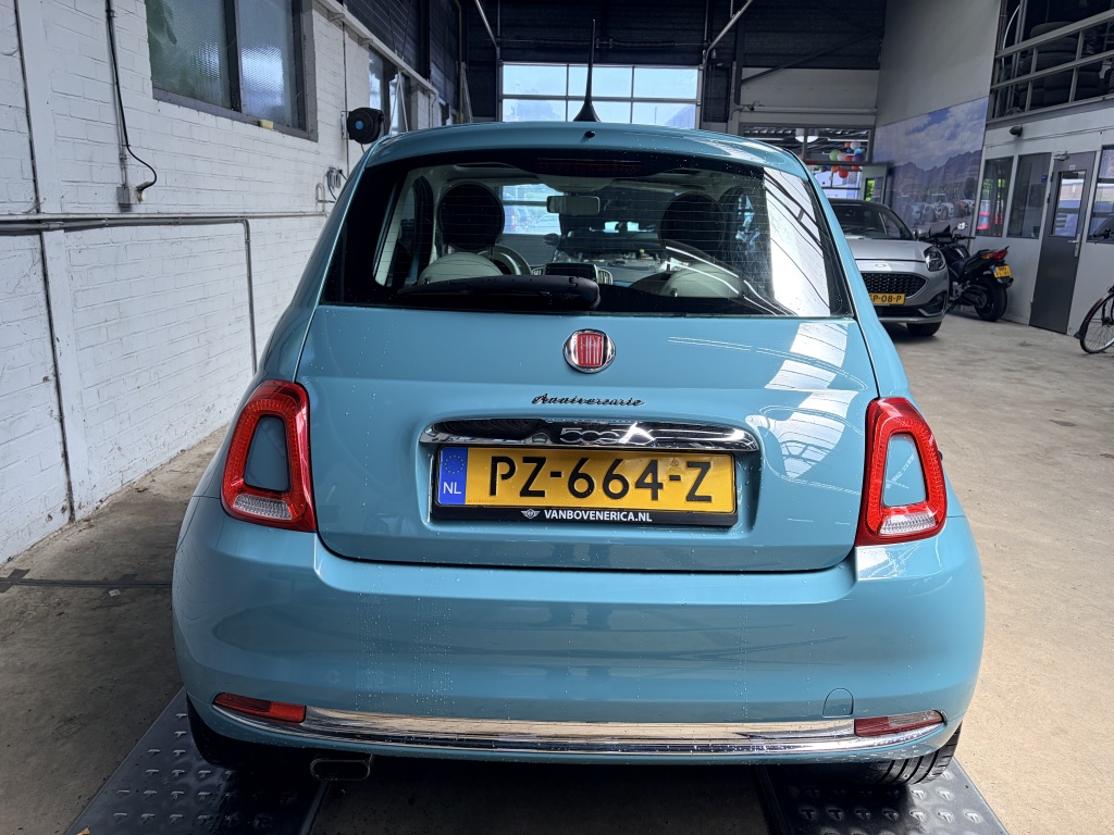 Fiat 500 Fiat 500 0.9 TA Anniversario Vintage ’57 Cruise Panodak Carplay Nav