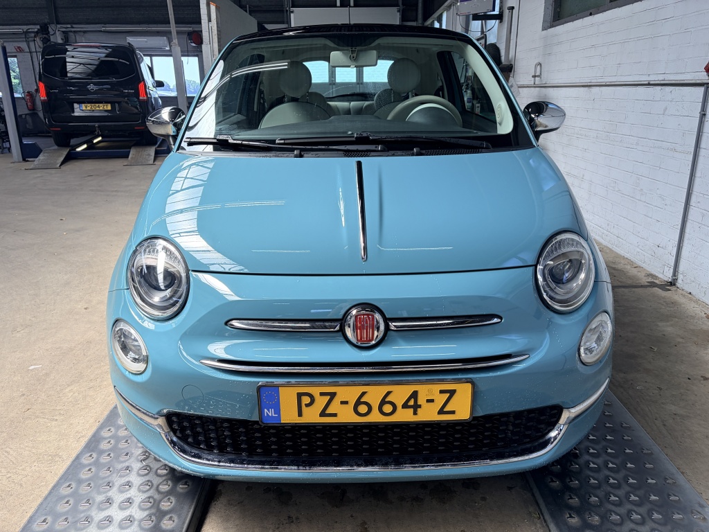 Fiat 500 Fiat 500 0.9 TA Anniversario Vintage ’57 Cruise Panodak Carplay Nav