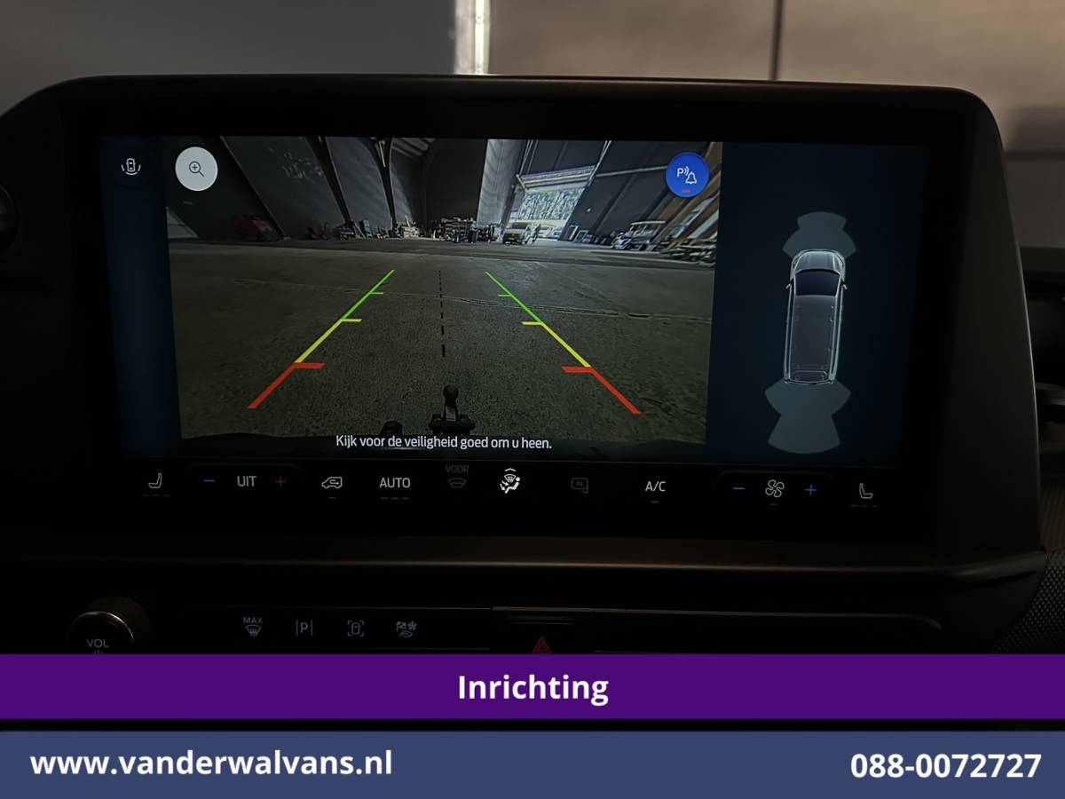 Ford Transit Custom Ford Transit Custom 2.0 TDCI 150pk L1H1 Inrichting Euro6 Airco | Camera | LED | Apple Carplay | Cruisecontrol Android Auto, 2590kg Trekhaak, Verwarmde voorruit, Stoelverwarming, Parkeersensoren, Dakdragers, Bijrijdersbank