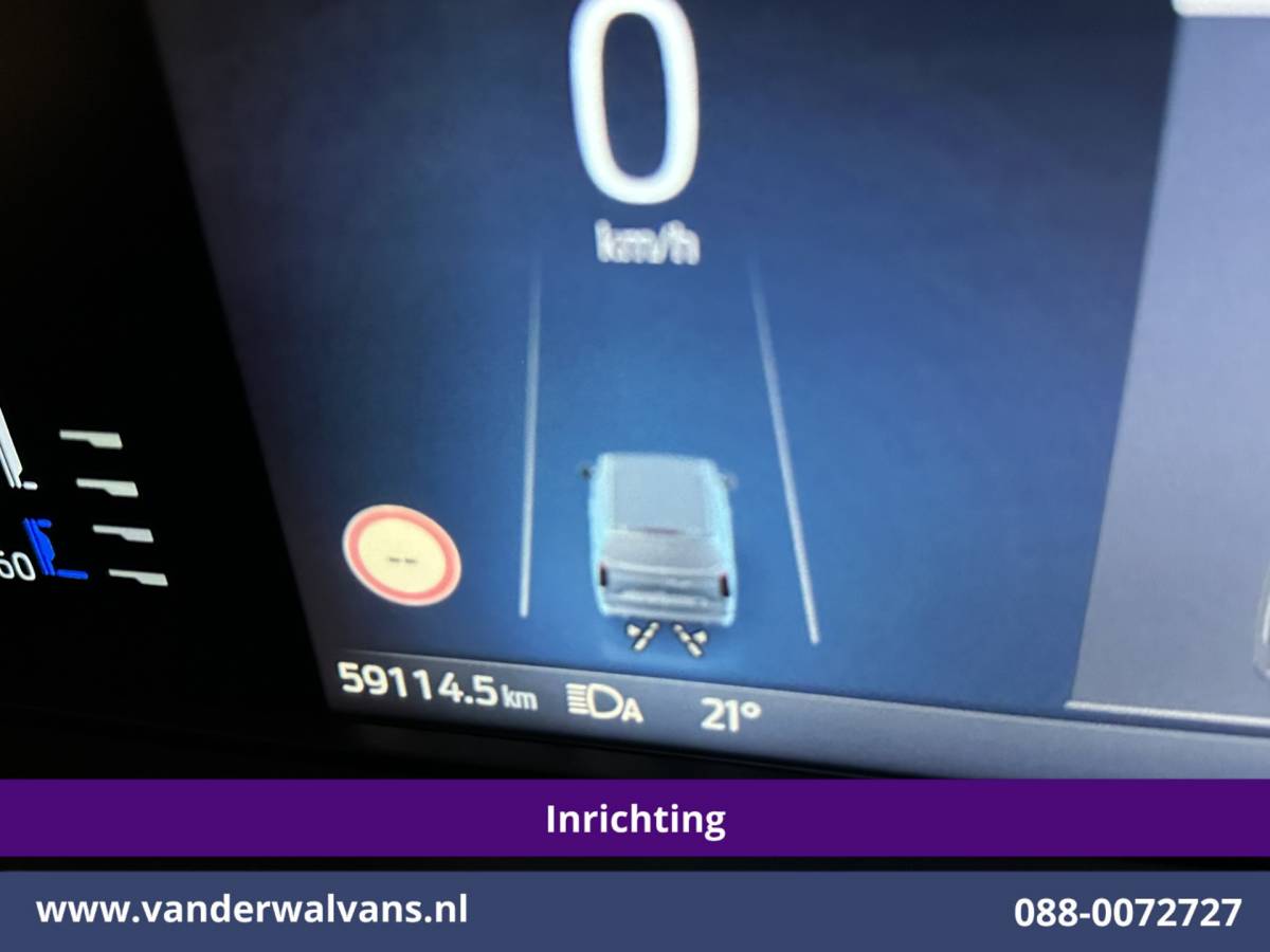 Ford Transit Custom Ford Transit Custom 2.0 TDCI 150pk L1H1 Inrichting Euro6 Airco | Camera | LED | Apple Carplay | Cruisecontrol Android Auto, 2590kg Trekhaak, Verwarmde voorruit, Stoelverwarming, Parkeersensoren, Dakdragers, Bijrijdersbank