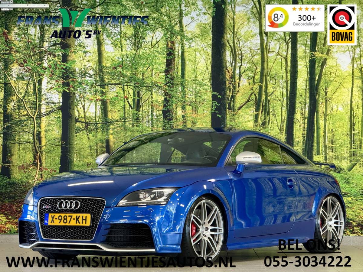 Audi TT RS Audi TT 2.5 T TT RS Plus Pro Line | 360 PK! | RS Seats | 20″ Licht Metaal | BOSE | Cruise Control | Rijmodus Regeling | Climate Control | Navigatie |