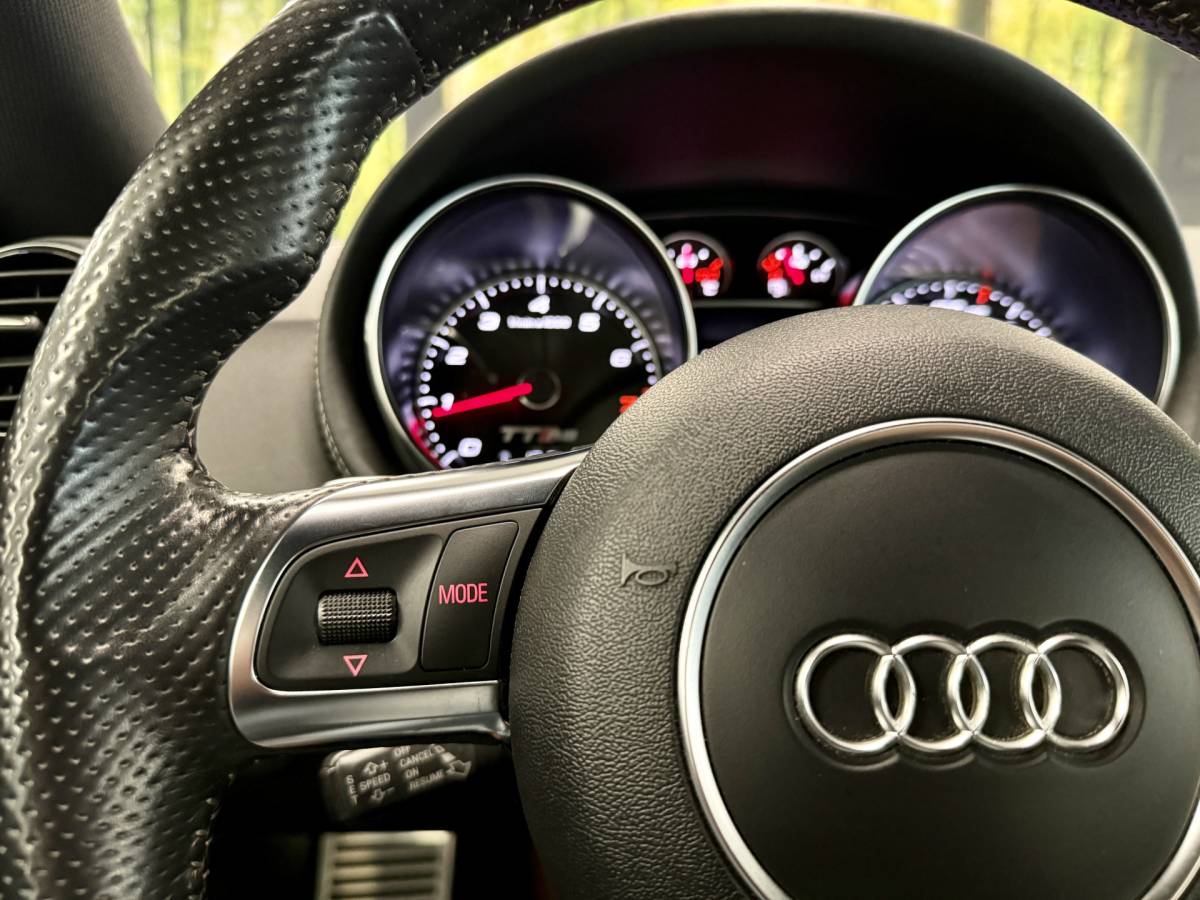 Audi TT RS Audi TT 2.5 T TT RS Plus Pro Line | 360 PK! | RS Seats | 20″ Licht Metaal | BOSE | Cruise Control | Rijmodus Regeling | Climate Control | Navigatie |