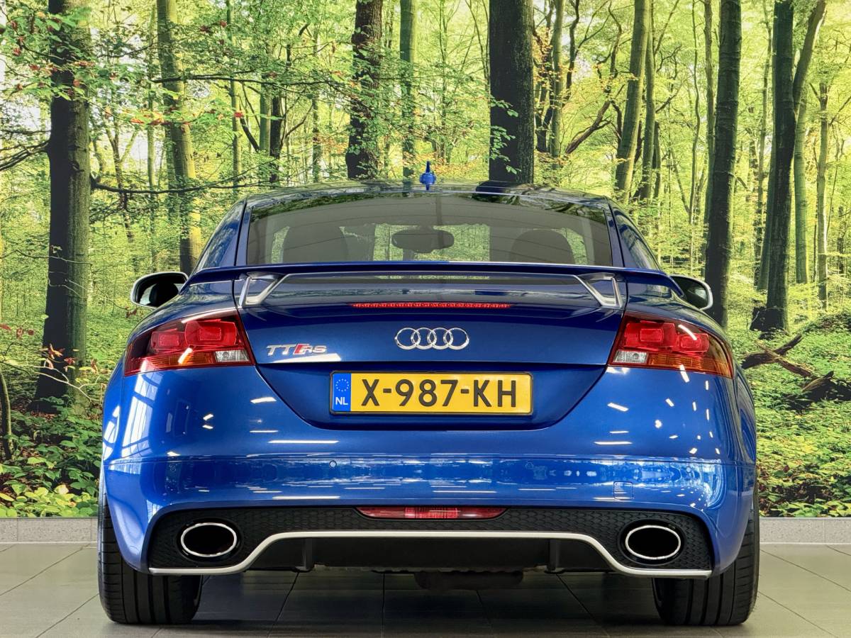 Audi TT RS Audi TT 2.5 T TT RS Plus Pro Line | 360 PK! | RS Seats | 20″ Licht Metaal | BOSE | Cruise Control | Rijmodus Regeling | Climate Control | Navigatie |
