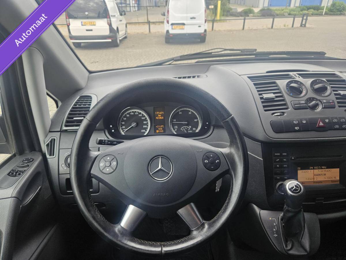 Mercedes-Benz Vito Mercedes Vito 2.2 CDI Airco Camera Automaat Trekh 3-zits 136pk