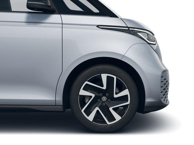 Volkswagen ID. Buzz Cargo Volkswagen Bedrijfswagens ID. Buzz Cargo Bulli Limited Signature Edition 79kWh 340pk 4M 737747 · ECO-lederen bekleding · 20″ LM velgen · Voor en achter spoiler · Zwarte grill ·