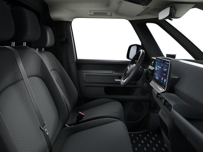 Volkswagen ID. Buzz Cargo Volkswagen Bedrijfswagens ID. Buzz Cargo Bulli Limited Signature Edition 79kWh 340pk 4M 737747 · ECO-lederen bekleding · 20″ LM velgen · Voor en achter spoiler · Zwarte grill ·