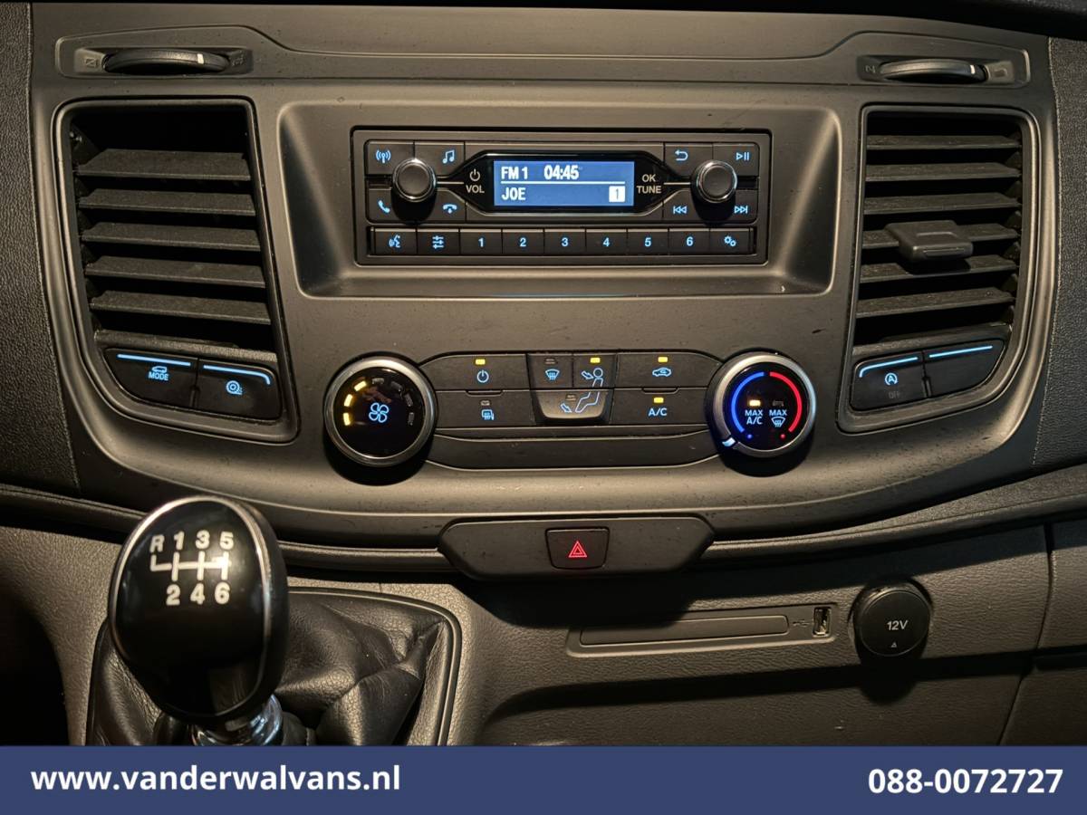 Ford Transit Ford Transit 2.0 TDCI 130pk Bakwagen 232cm Hoog Laadklep Zijdeur Euro6 Airco | Lat om Lat betimmering Bijrijdersbank, 904kg laadvermogen