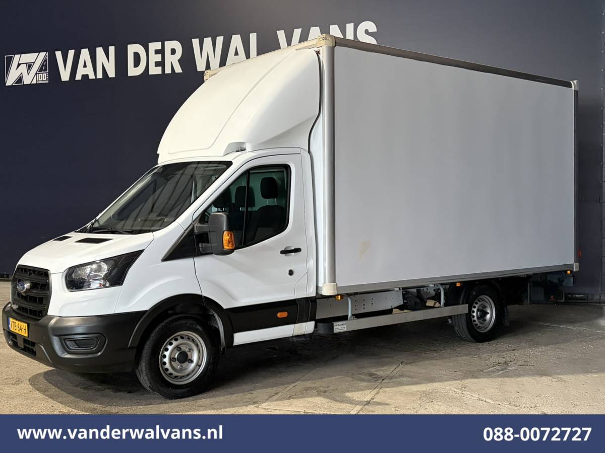 Ford Transit Ford Transit 2.0 TDCI 130pk Bakwagen 232cm Hoog Laadklep Zijdeur Euro6 Airco | Lat om Lat betimmering Bijrijdersbank, 904kg laadvermogen