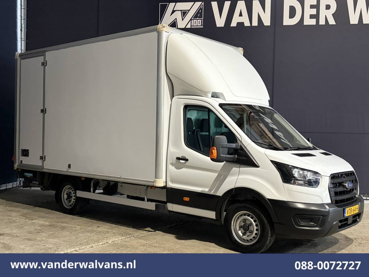 Ford Transit Ford Transit 2.0 TDCI 130pk Bakwagen 232cm Hoog Laadklep Zijdeur Euro6 Airco | Lat om Lat betimmering Bijrijdersbank, 904kg laadvermogen