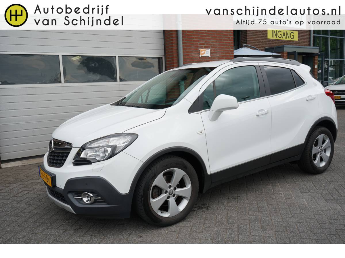 Opel Mokka Opel Mokka 1.4 TURBO 141PK AUTOMAAT COSMO LUXE XENON/LED CAMERA NAVIGATIE STOEL+STUURVERWARMING ECC AIRCO CRUISECONTROL BLUETOOTH LEDER ENZ…