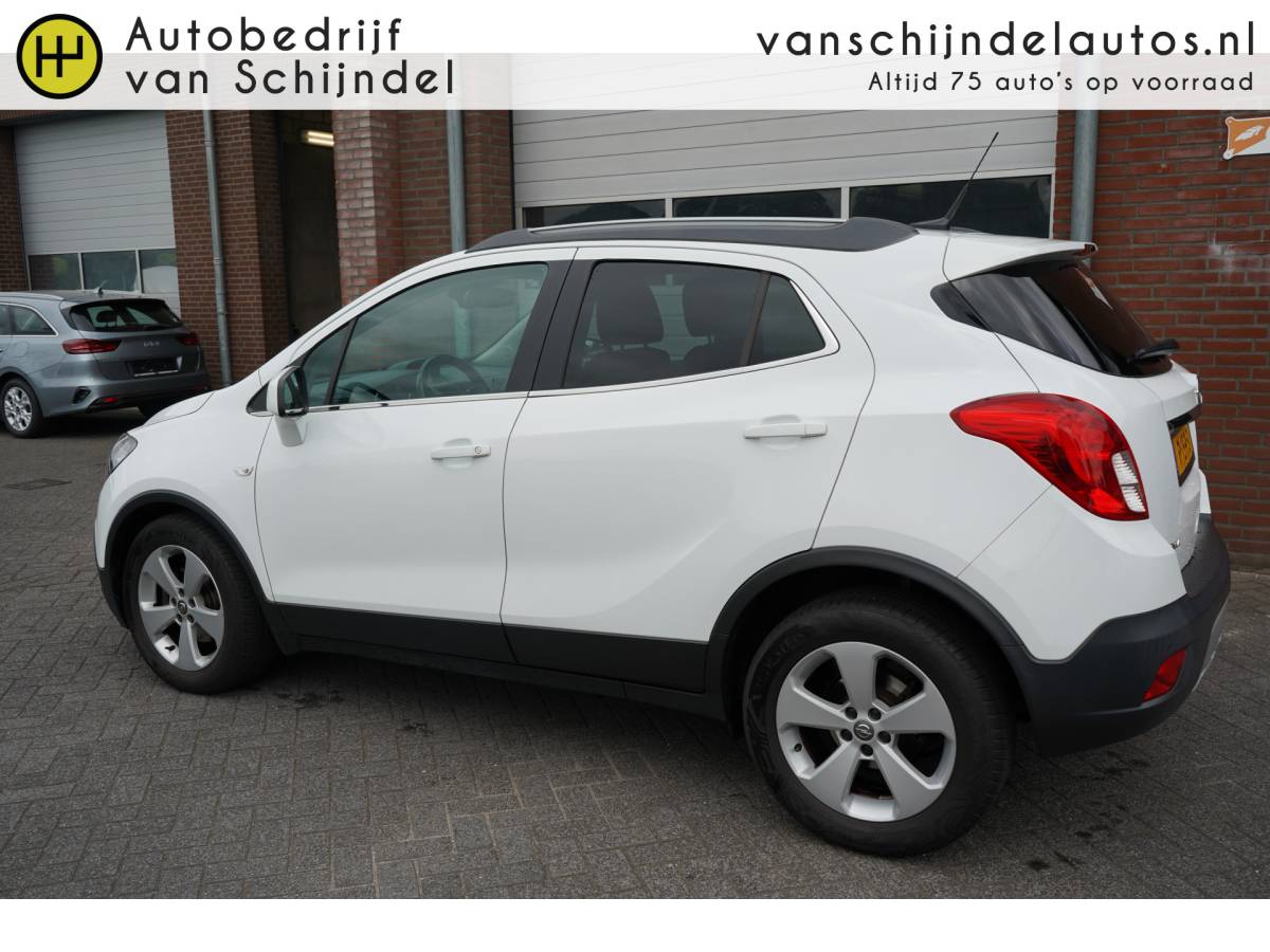 Opel Mokka Opel Mokka 1.4 TURBO 141PK AUTOMAAT COSMO LUXE XENON/LED CAMERA NAVIGATIE STOEL+STUURVERWARMING ECC AIRCO CRUISECONTROL BLUETOOTH LEDER ENZ…