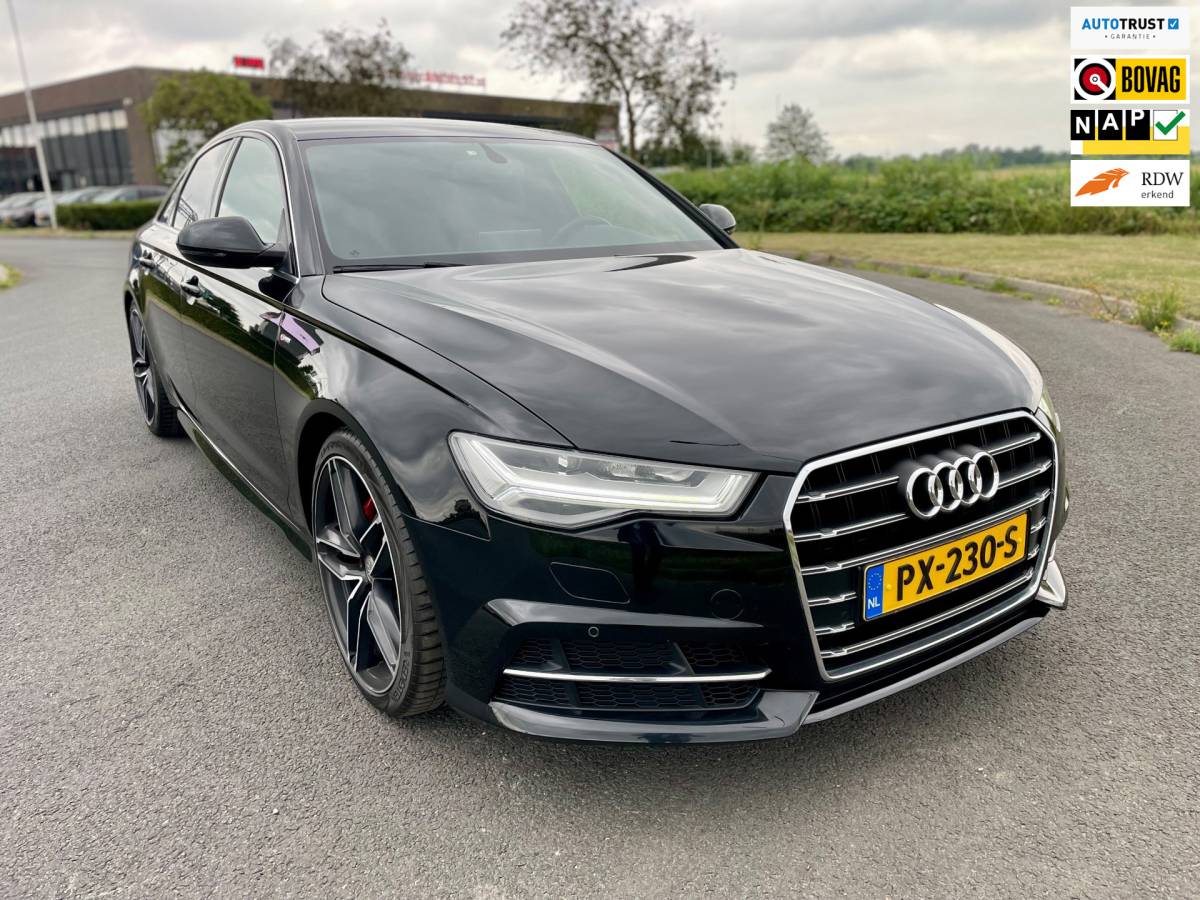 Audi A6 Audi A6 Limousine 1.8 TFSI ultra S line Edition, Aut, Trekhaak, Navi, Stoelverw, Half leder, 20”, 1e eig afk, Geen import, Nap!