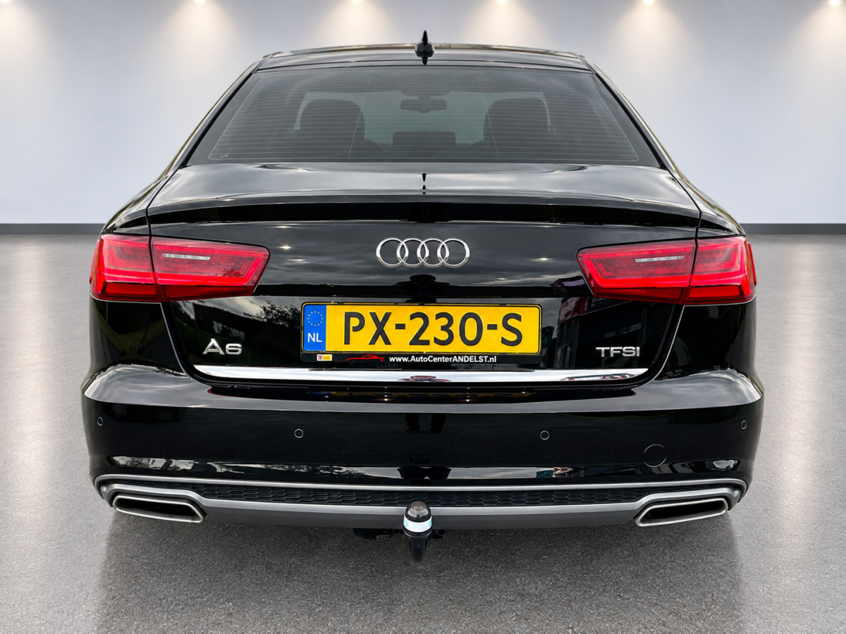 Audi A6 Audi A6 Limousine 1.8 TFSI ultra S line Edition, Aut, Trekhaak, Navi, Stoelverw, Half leder, 20”, 1e eig afk, Geen import, Nap!
