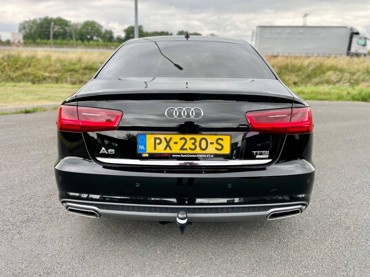 Audi A6 Audi A6 Limousine 1.8 TFSI ultra S line Edition, Aut, Trekhaak, Navi, Stoelverw, Half leder, 20”, 1e eig afk, Geen import, Nap!