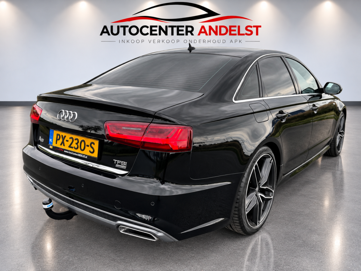 Audi A6 Audi A6 Limousine 1.8 TFSI ultra S line Edition, Aut, Trekhaak, Navi, Stoelverw, Half leder, 20”, 1e eig afk, Geen import, Nap!