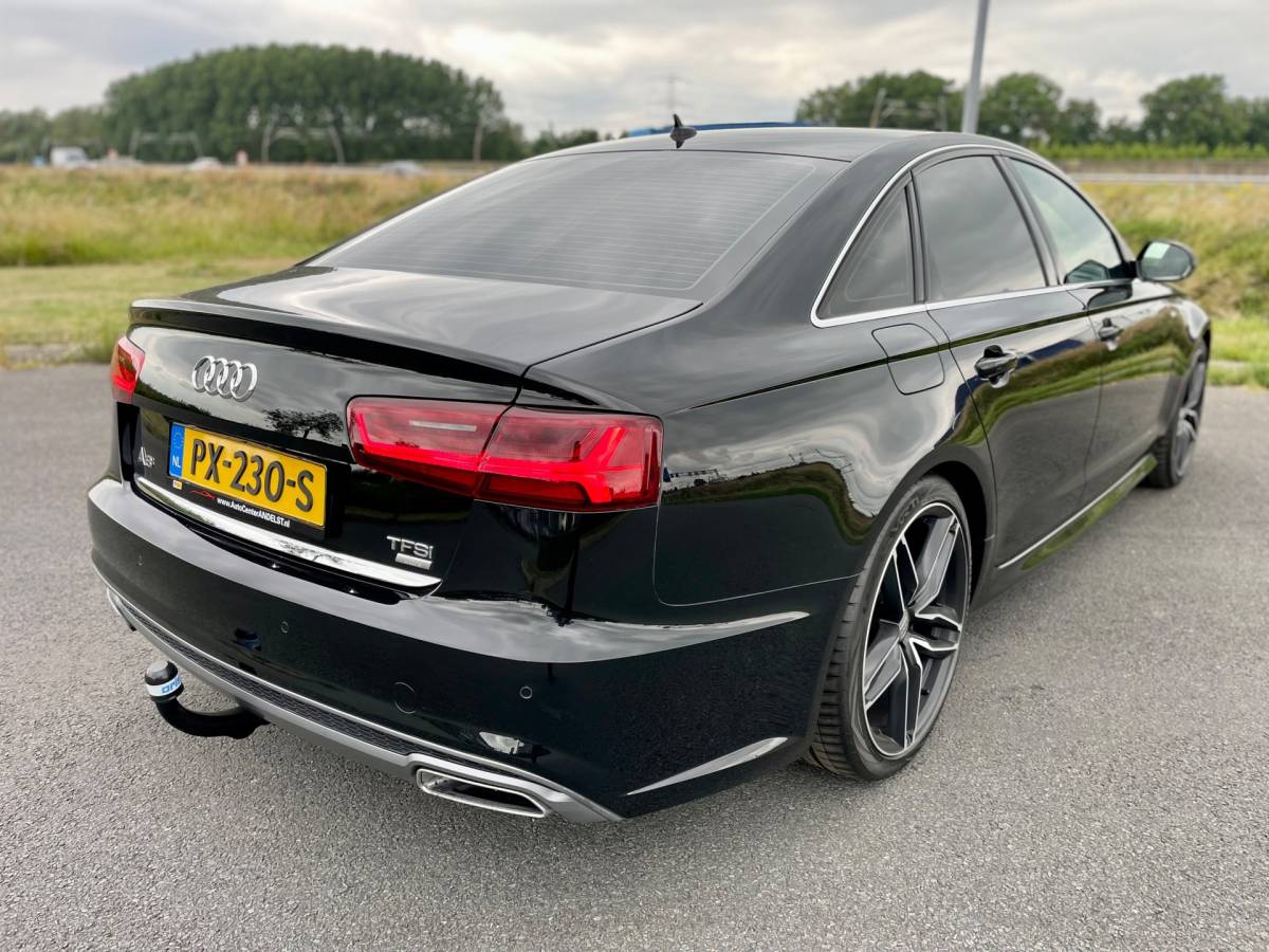 Audi A6 Audi A6 Limousine 1.8 TFSI ultra S line Edition, Aut, Trekhaak, Navi, Stoelverw, Half leder, 20”, 1e eig afk, Geen import, Nap!