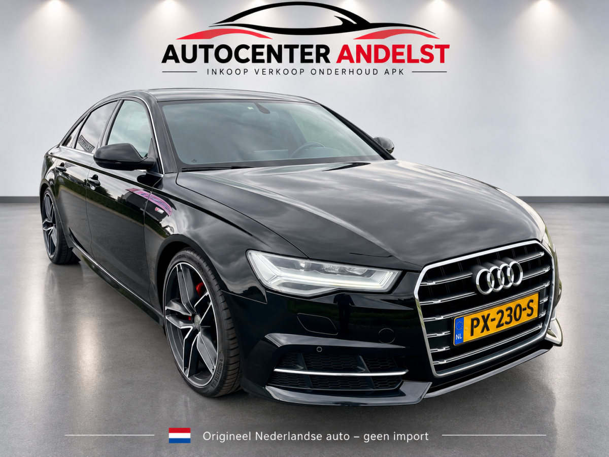 Audi A6 Audi A6 Limousine 1.8 TFSI ultra S line Edition, Aut, Trekhaak, Navi, Stoelverw, Half leder, 20”, 1e eig afk, Geen import, Nap!