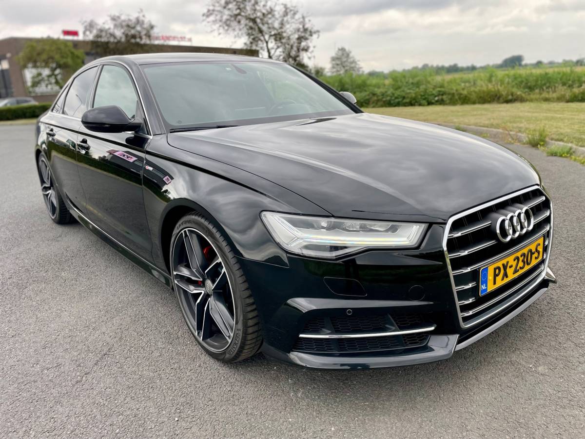Audi A6 Audi A6 Limousine 1.8 TFSI ultra S line Edition, Aut, Trekhaak, Navi, Stoelverw, Half leder, 20”, 1e eig afk, Geen import, Nap!