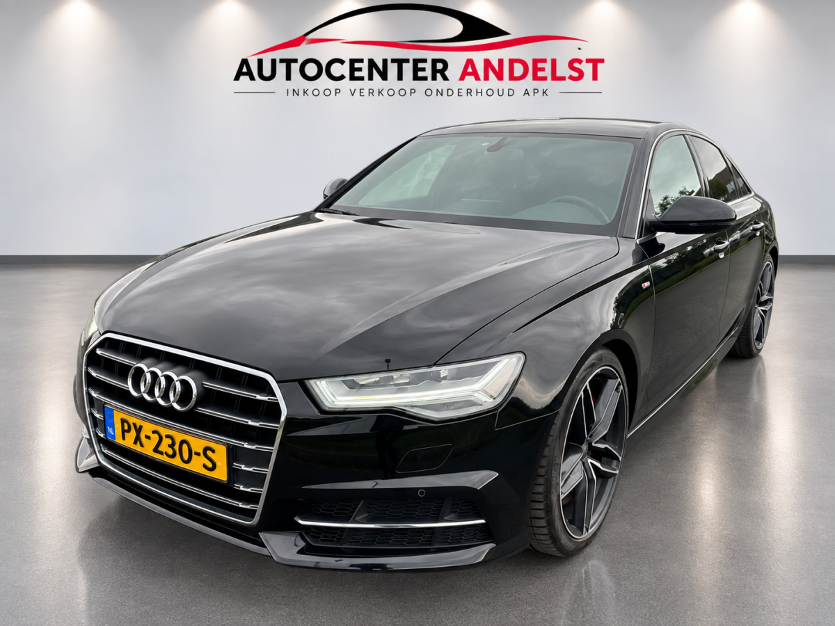 Audi A6 Audi A6 Limousine 1.8 TFSI ultra S line Edition, Aut, Trekhaak, Navi, Stoelverw, Half leder, 20”, 1e eig afk, Geen import, Nap!
