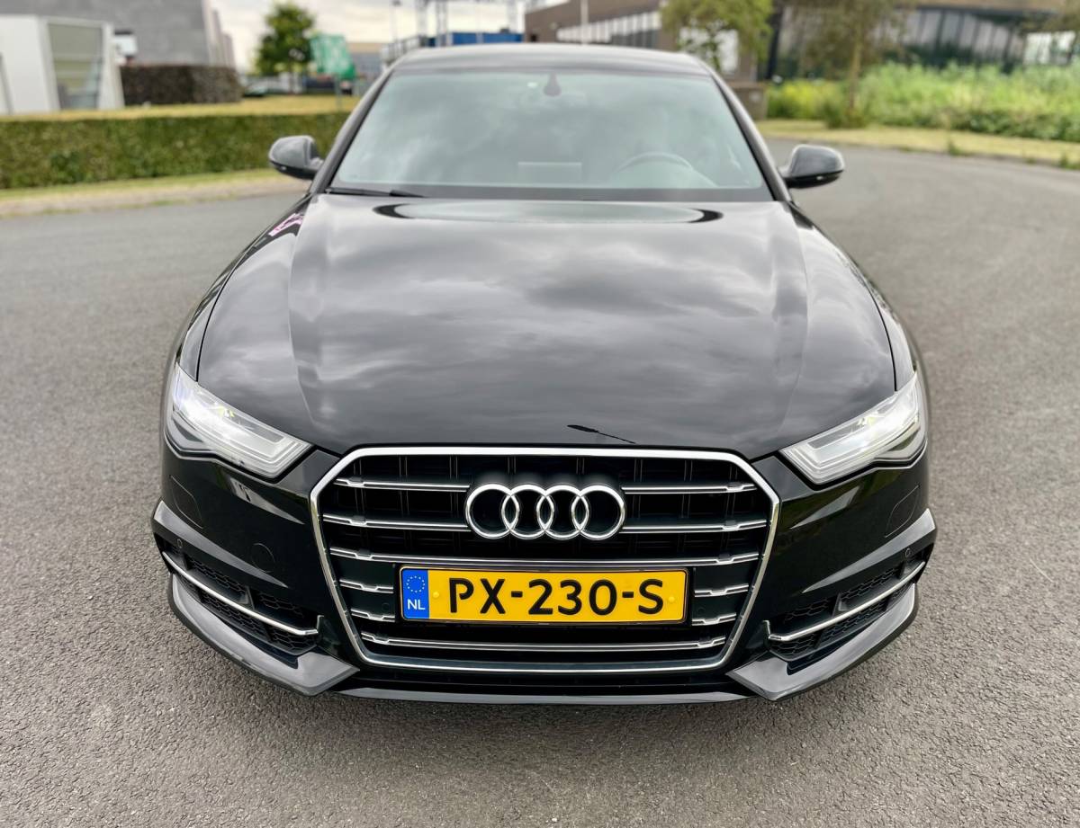 Audi A6 Audi A6 Limousine 1.8 TFSI ultra S line Edition, Aut, Trekhaak, Navi, Stoelverw, Half leder, 20”, 1e eig afk, Geen import, Nap!