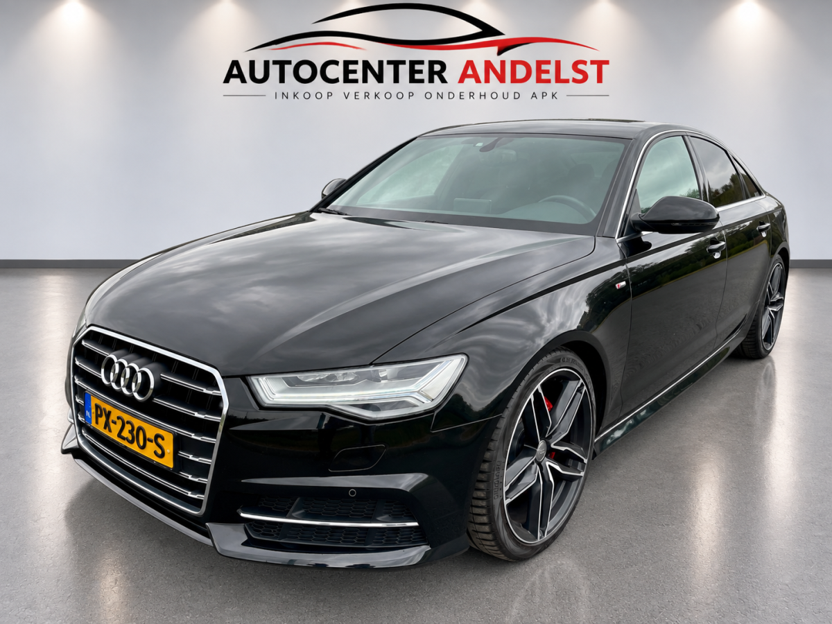 Audi A6 Audi A6 Limousine 1.8 TFSI ultra S line Edition, Aut, Trekhaak, Navi, Stoelverw, Half leder, 20”, 1e eig afk, Geen import, Nap!