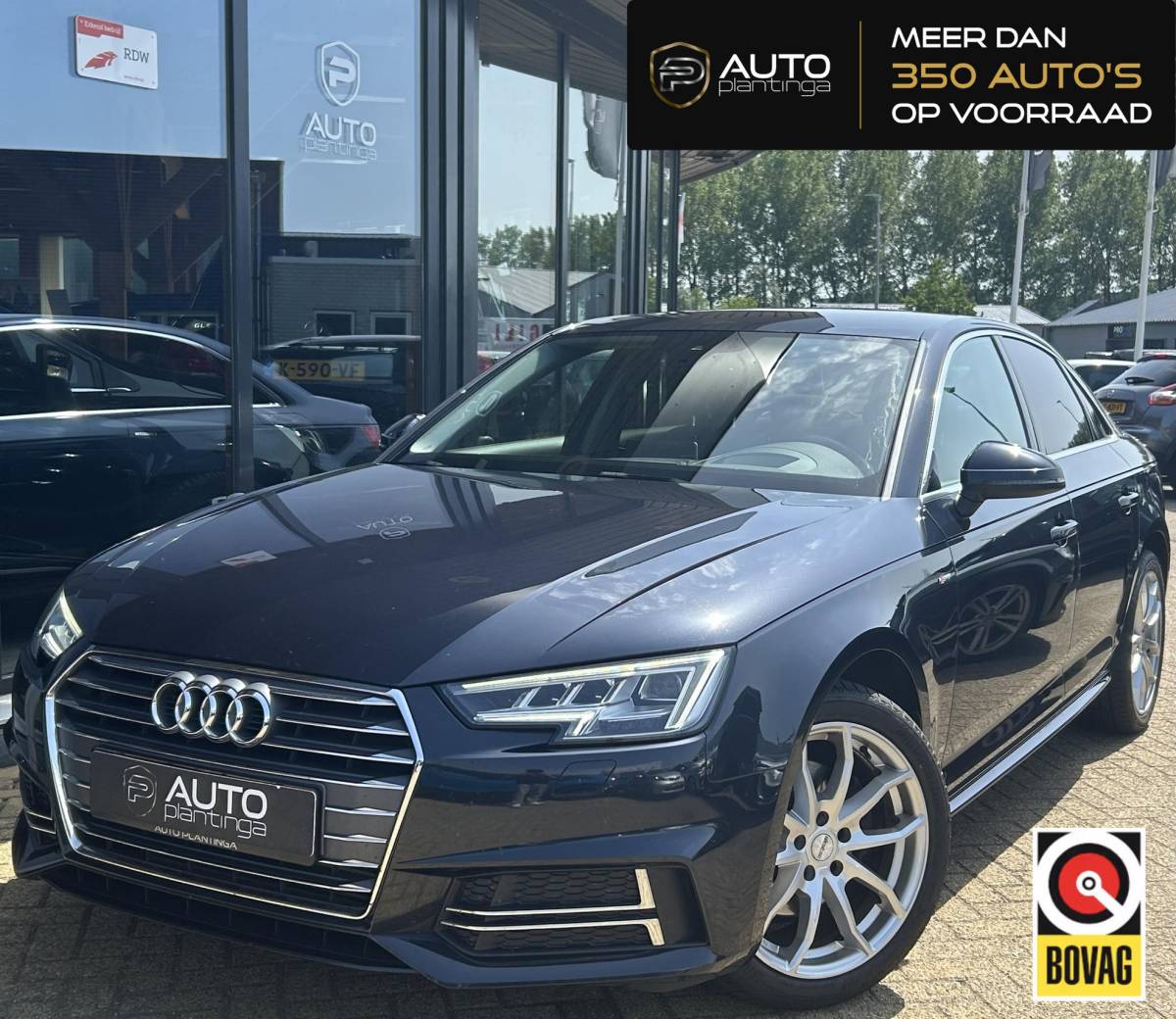 Audi A4 Audi A4 Limousine 2.0 TFSI ultra Sport Pro Line S 190PK | Uniek! | Zeer Nette Staat! | VOLLEDIG DEALERONDERHOUDEN | NL AUTO | Wegklapbare Trekhaak | Matrix | Head Up | Keyless Entry & Start | Carplay | Stoelverwarming | Digital Cockpit | Parkeersensoren | Cruise Control | Climate Control | Privacy Glass | 2 Sleutels |