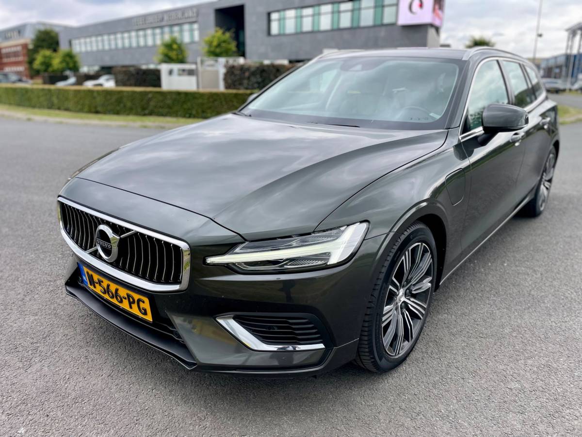 Volvo V60 Volvo V60 2.0 T8 Recharge AWD Inscription, Trekhk, Acc, ORG.NL Cam, Stoel-/stuurverw, 1e eig, Geen import, Nap, Volledig oh!