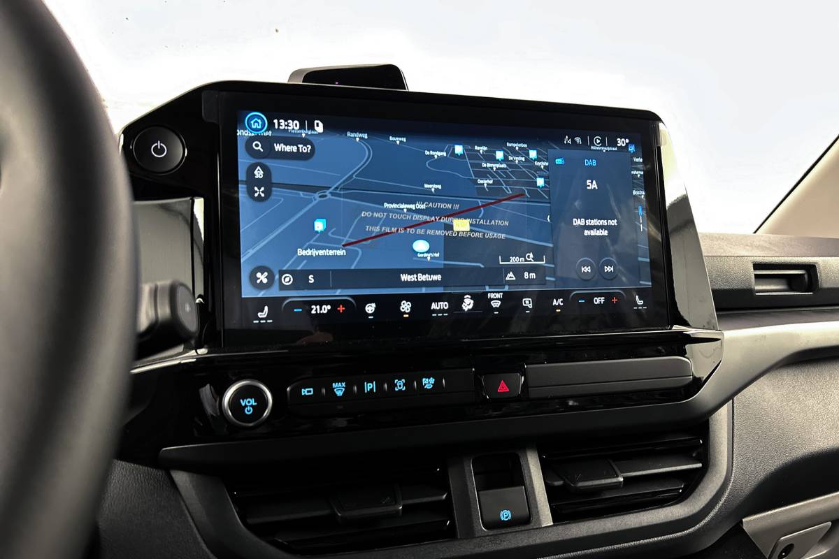Ford  Ford E-Custom 340 L2 Sport | Dubbel cabine | 2x schuifdeur | adaptieve cruise control