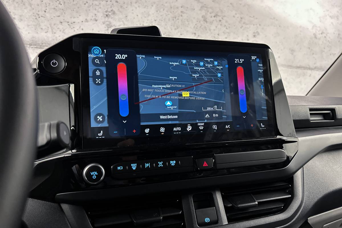 Ford  Ford E-Custom 340 L2 Sport | Dubbel cabine | 2x schuifdeur | adaptieve cruise control