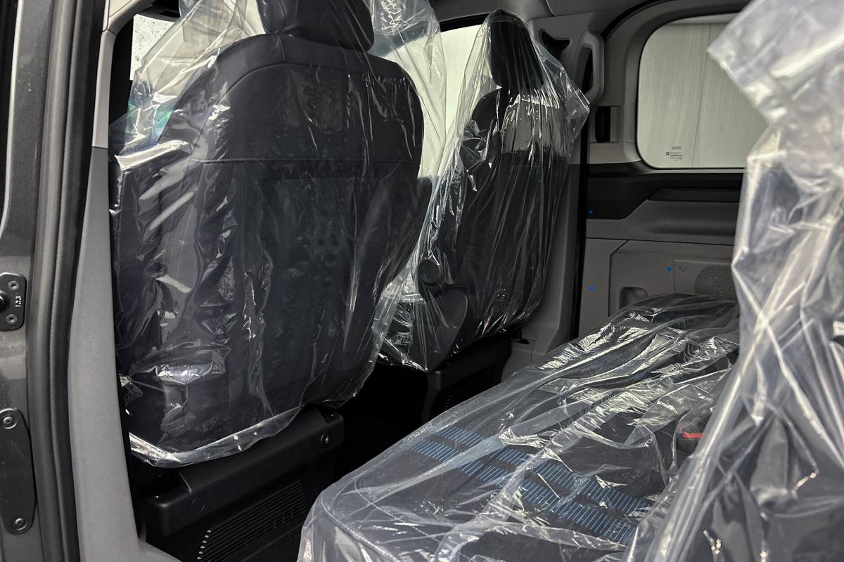 Ford  Ford E-Custom 340 L2 Sport | Dubbel cabine | 2x schuifdeur | adaptieve cruise control