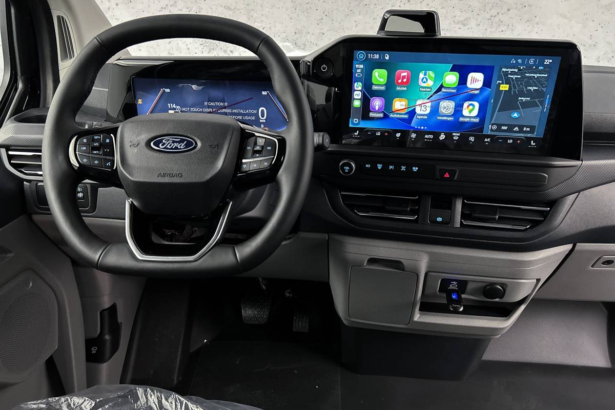 Ford  Ford E-Custom 340 L2 Limited | 2x schuifdeur | 3-zitplaatsen | Stoelverwarming