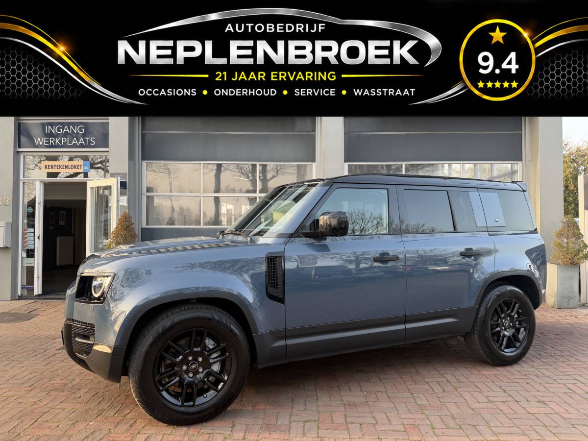 Land Rover Defender Land Rover Defender 110 3.0 P400 110 X-Dynamic S 5 Persoons Luchtvering Trekhaak LED Camera Urban 19”