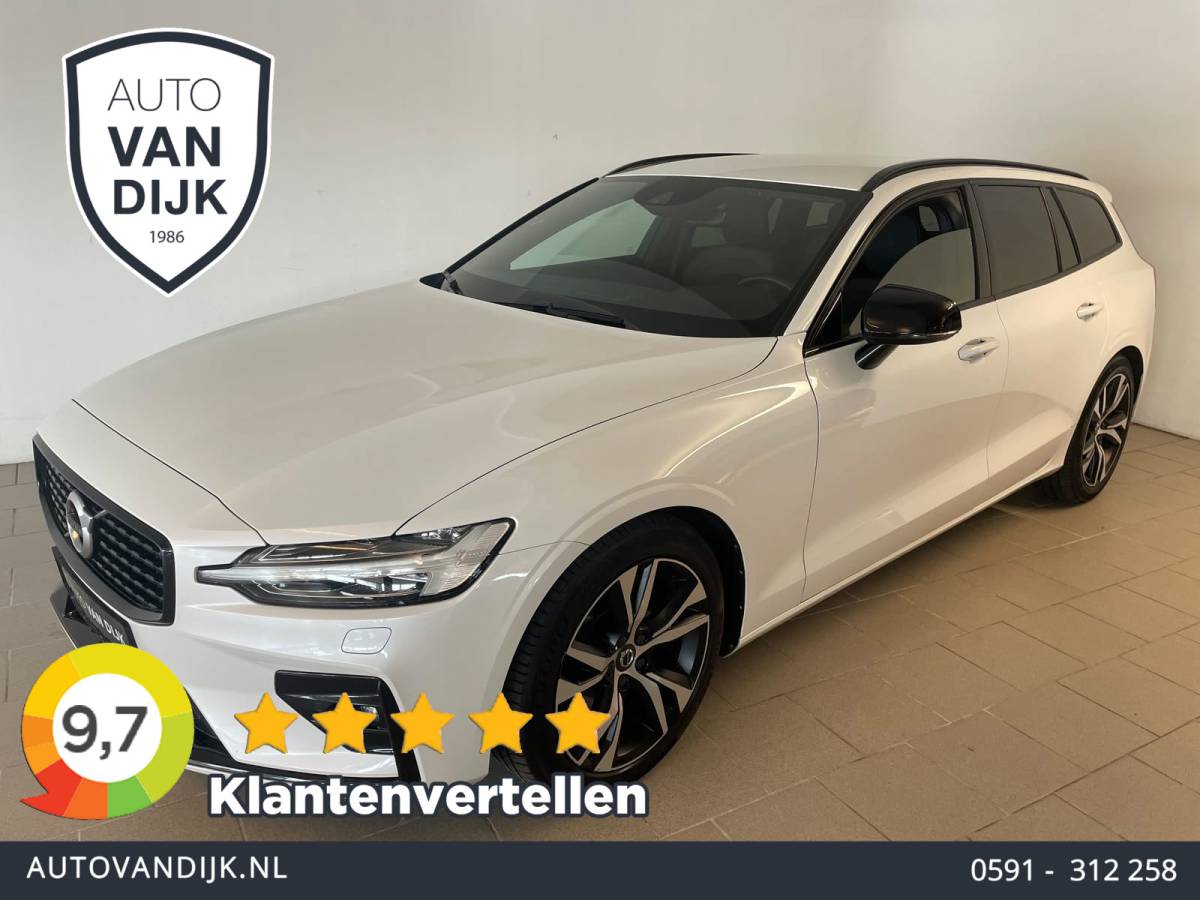 Volvo V60 Volvo V60 2.0 B3 R-Design AUTOMAAT AIRCO NAVI CRUISE BLUETOOTH ELEK STOELEN HARMAN KARDON VELGEN CAMERA PRIVACYGLAS NETTE AUTO