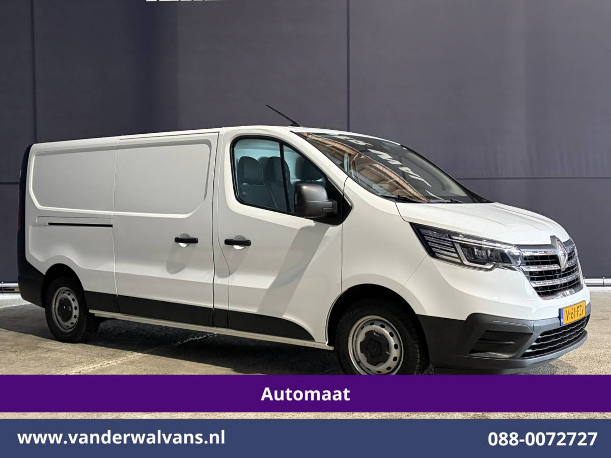 Renault Trafic Renault Trafic 2.0 Blue dCi 150pk Automaat L2H1 Euro6 Airco | 2x zijdeur | LED | Apple Carplay Cruisecontrol, Parkeersensoren, Bijrijdersbank