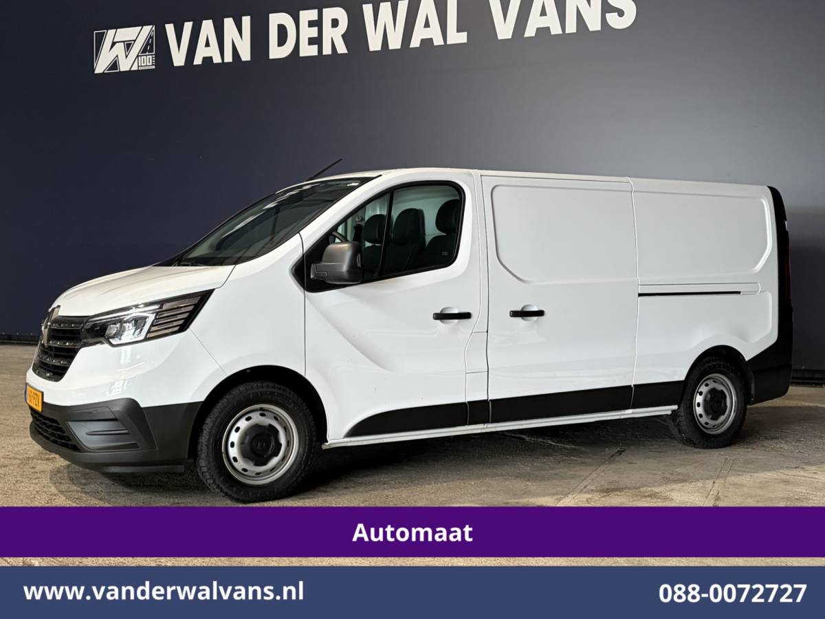 Renault Trafic Renault Trafic 2.0 Blue dCi 150pk Automaat L2H1 Euro6 Airco | 2x zijdeur | LED | Apple Carplay Cruisecontrol, Parkeersensoren, Bijrijdersbank