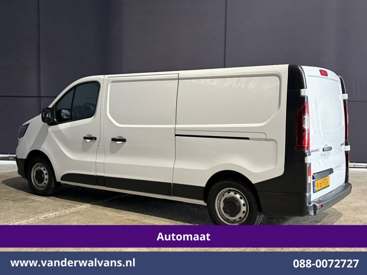 Renault Trafic Renault Trafic 2.0 Blue dCi 150pk Automaat L2H1 Euro6 Airco | 2x zijdeur | LED | Apple Carplay Cruisecontrol, Parkeersensoren, Bijrijdersbank