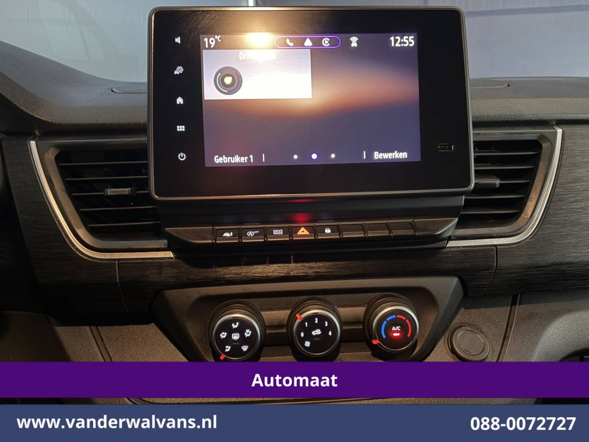 Renault Trafic Renault Trafic 2.0 Blue dCi 150pk Automaat L2H1 Euro6 Airco | 2x zijdeur | LED | Apple Carplay Cruisecontrol, Parkeersensoren, Bijrijdersbank