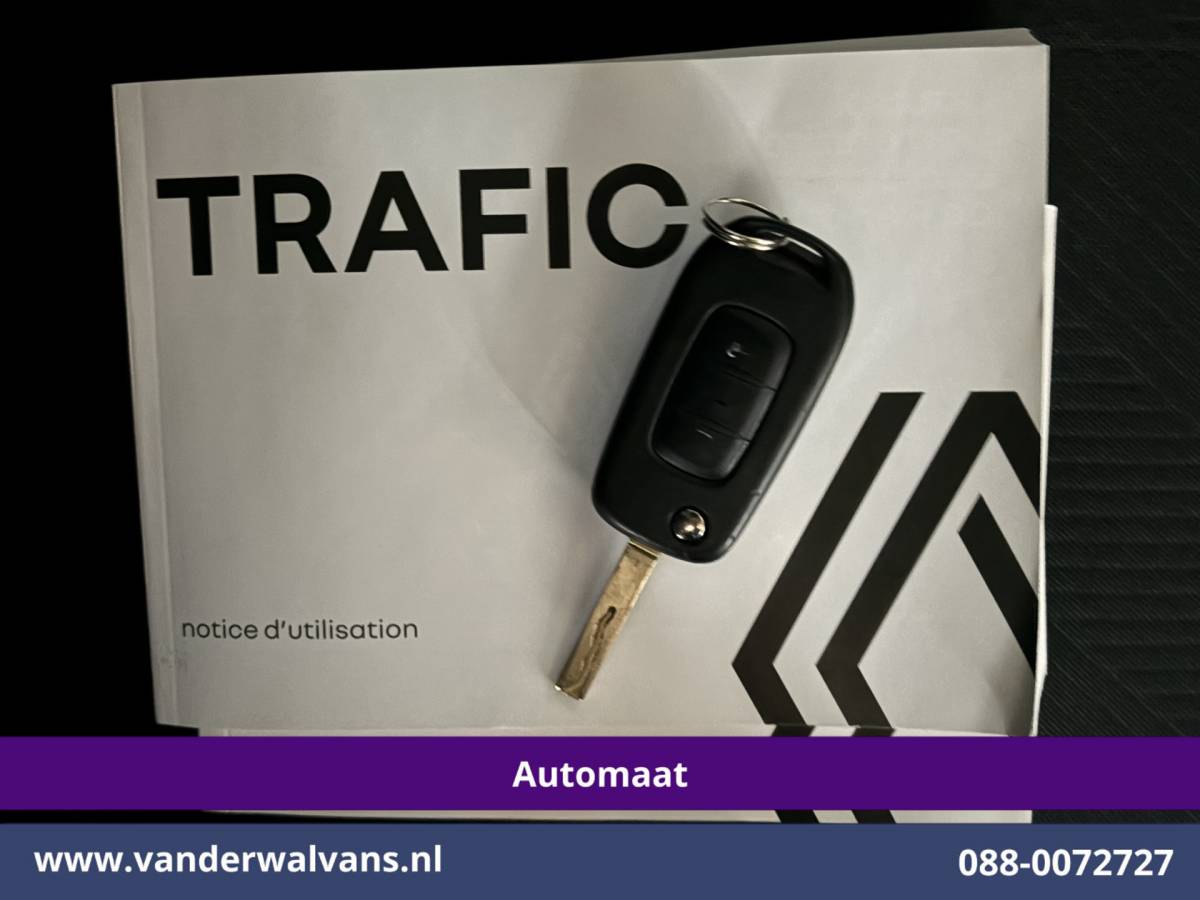 Renault Trafic Renault Trafic 2.0 Blue dCi 150pk Automaat L2H1 Euro6 Airco | 2x zijdeur | LED | Apple Carplay Cruisecontrol, Parkeersensoren, Bijrijdersbank