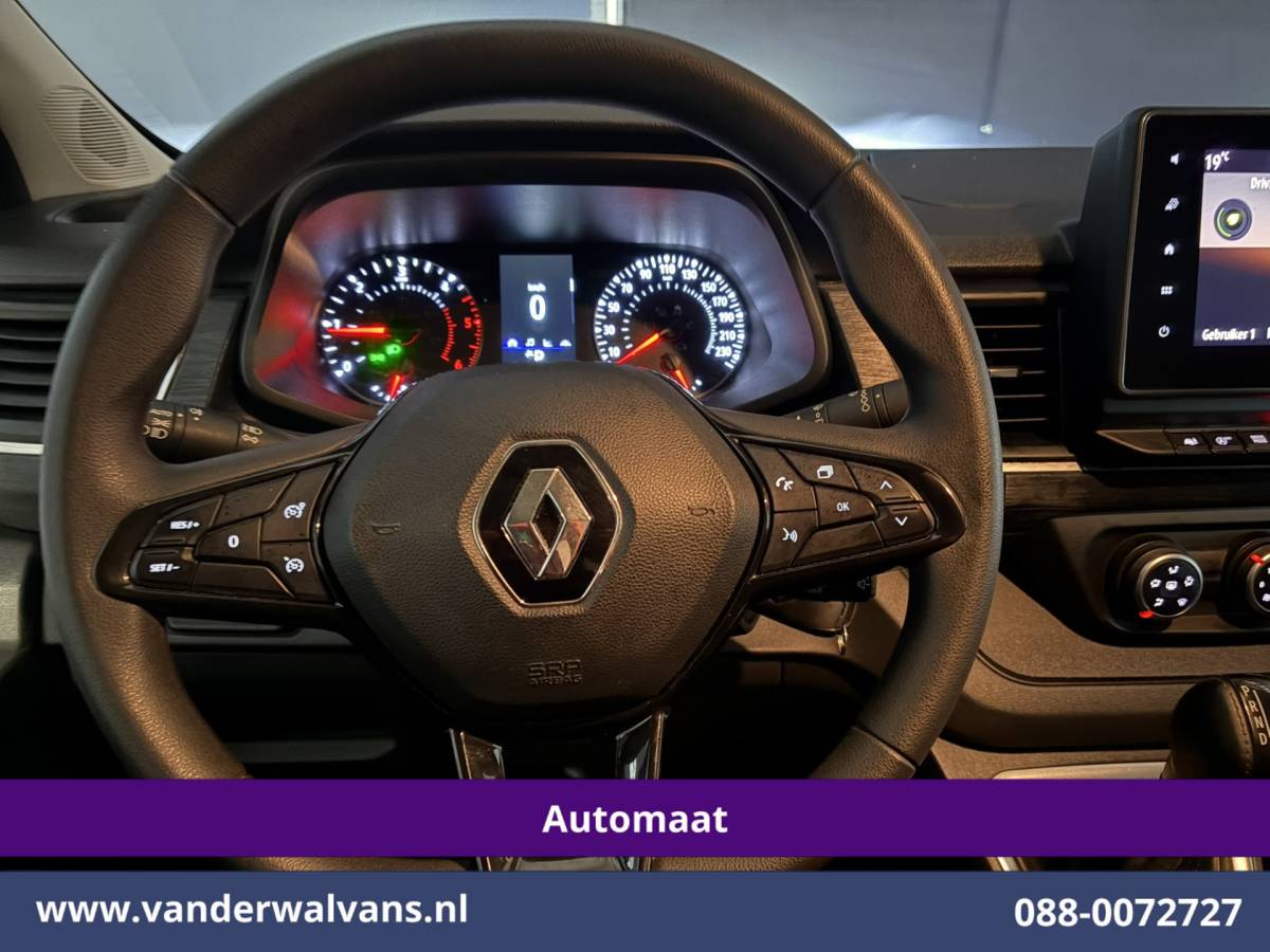 Renault Trafic Renault Trafic 2.0 Blue dCi 150pk Automaat L2H1 Euro6 Airco | 2x zijdeur | LED | Apple Carplay Cruisecontrol, Parkeersensoren, Bijrijdersbank